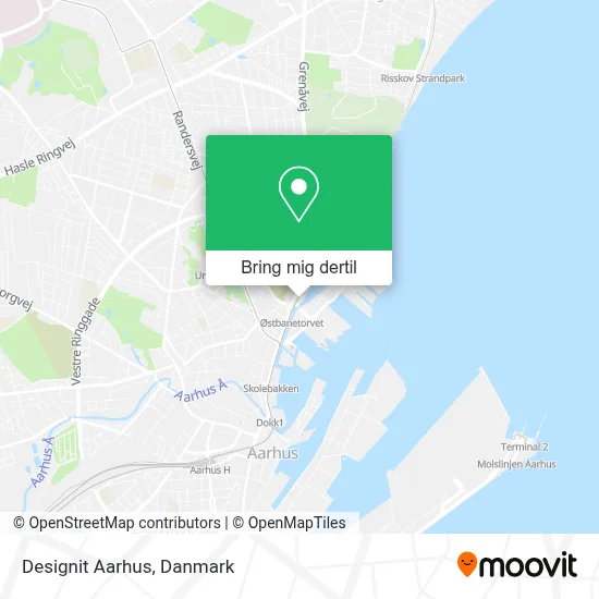 Designit Aarhus kort