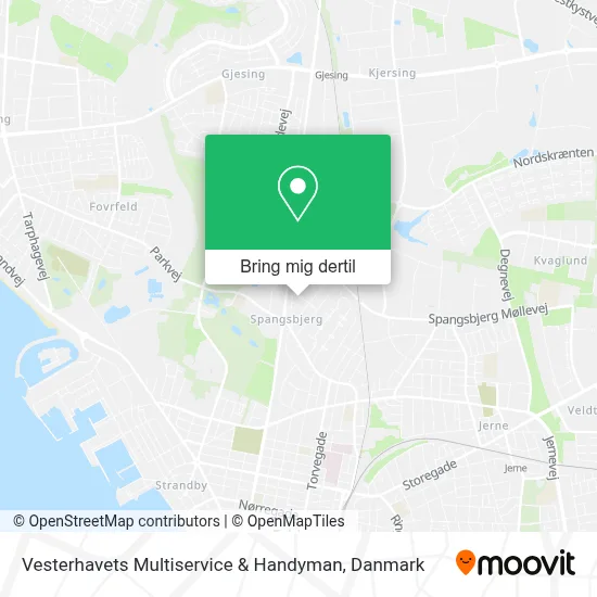 Vesterhavets Multiservice & Handyman kort