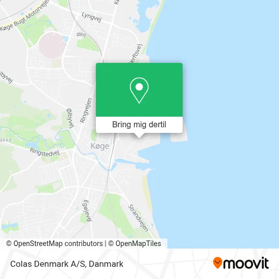 Colas Denmark A/S kort