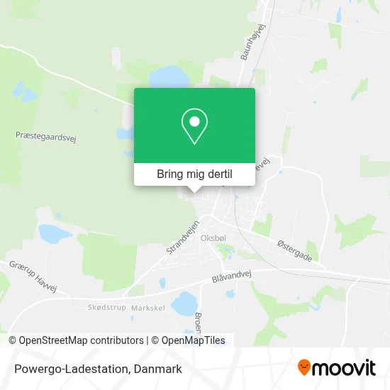 Powergo-Ladestation kort