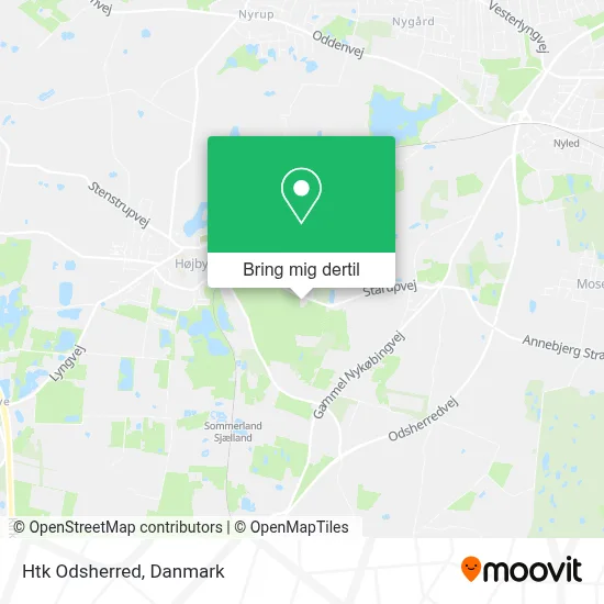 Htk Odsherred kort