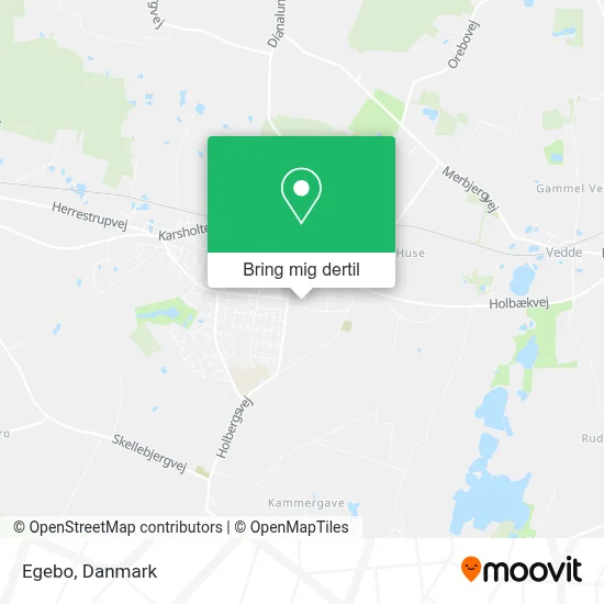Egebo kort