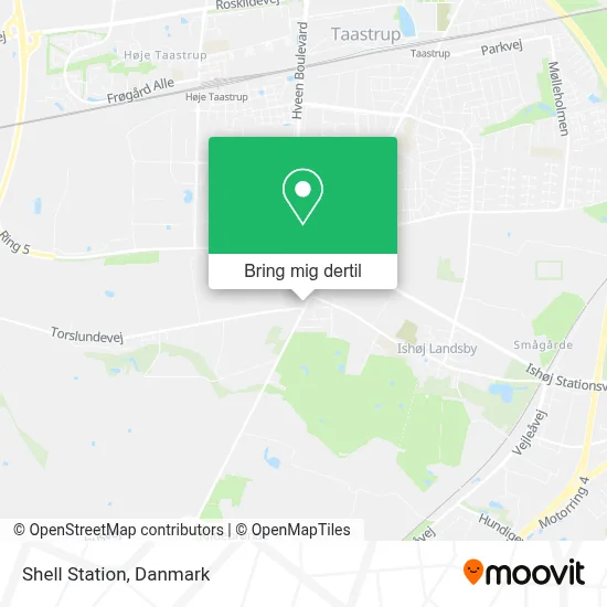 Shell Station kort