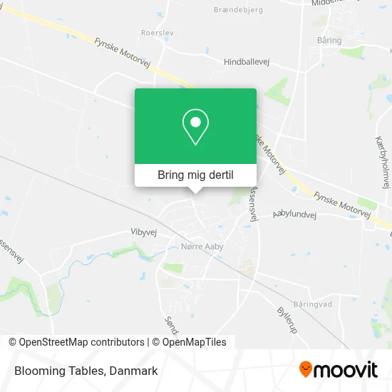 Blooming Tables kort