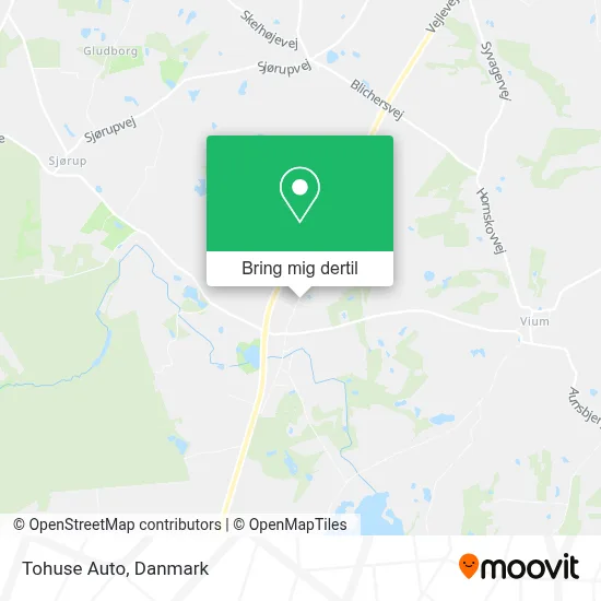 Tohuse Auto kort