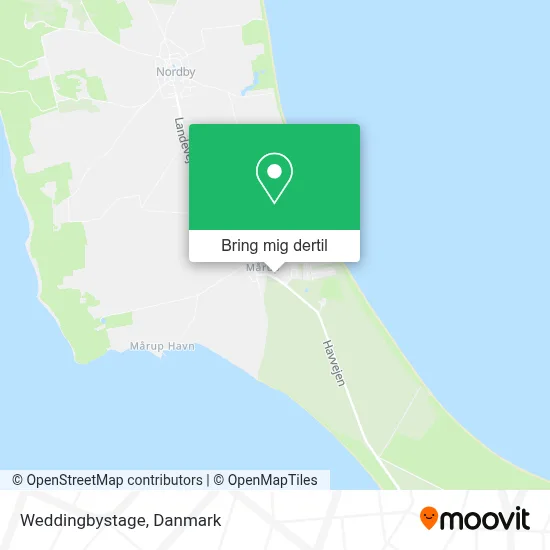 Weddingbystage kort