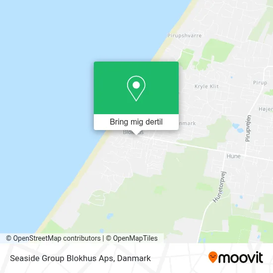 Seaside Group Blokhus Aps kort