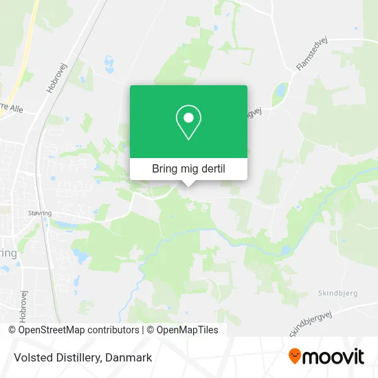 Volsted Distillery kort