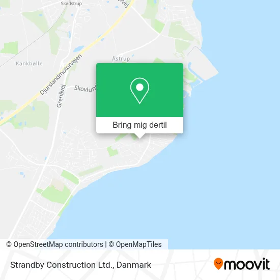 Strandby Construction Ltd. kort
