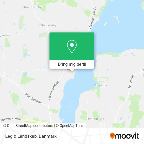 Leg & Landskab kort