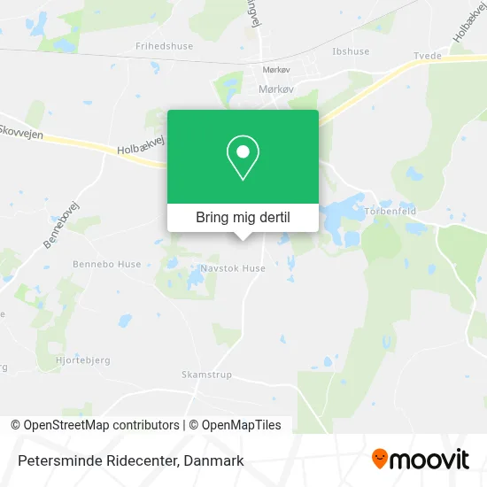 Petersminde Ridecenter kort