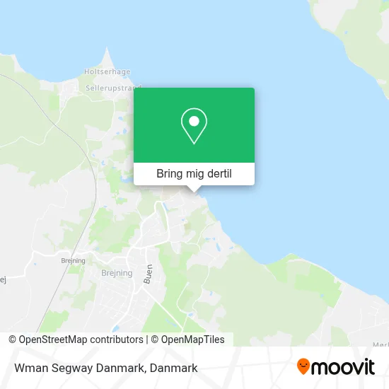 Wman Segway Danmark kort