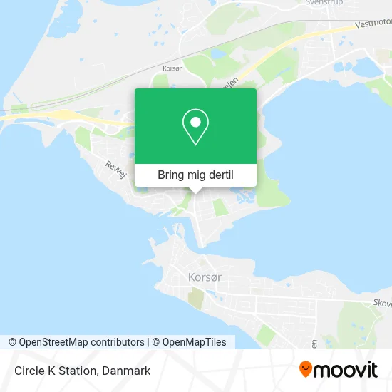 Circle K Station kort