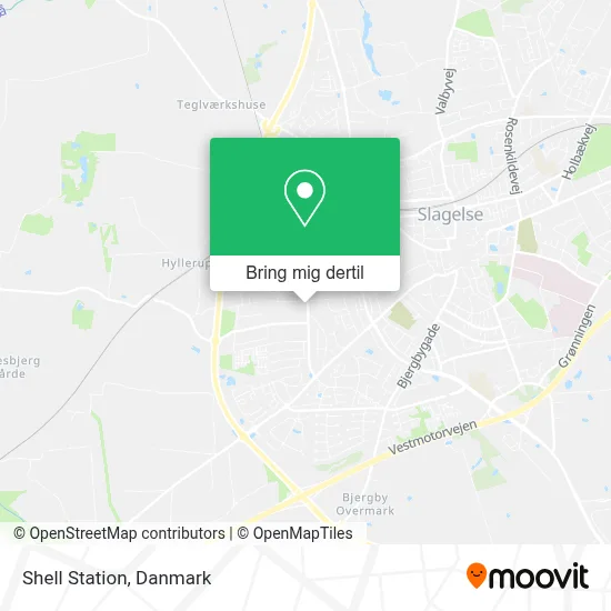 Shell Station kort