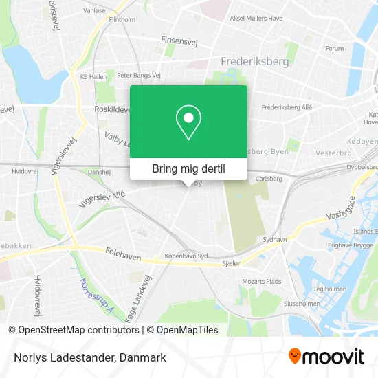 Norlys Ladestander kort