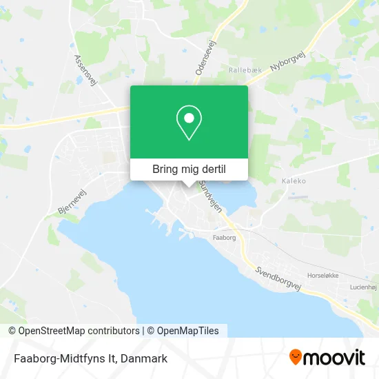 Faaborg-Midtfyns It kort