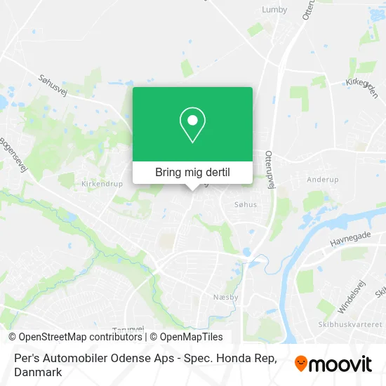 Per's Automobiler Odense Aps - Spec. Honda Rep kort