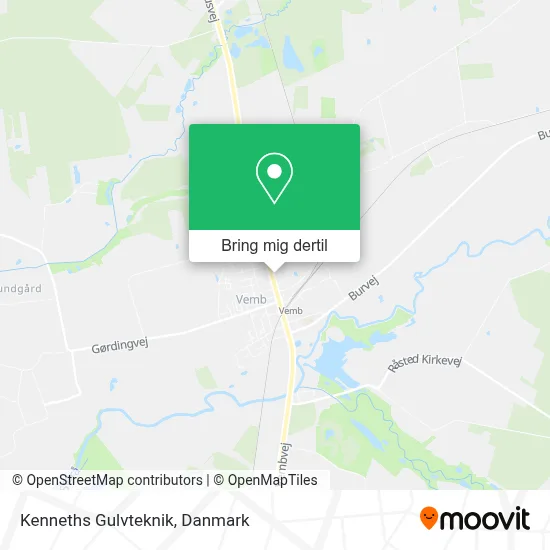 Kenneths Gulvteknik kort
