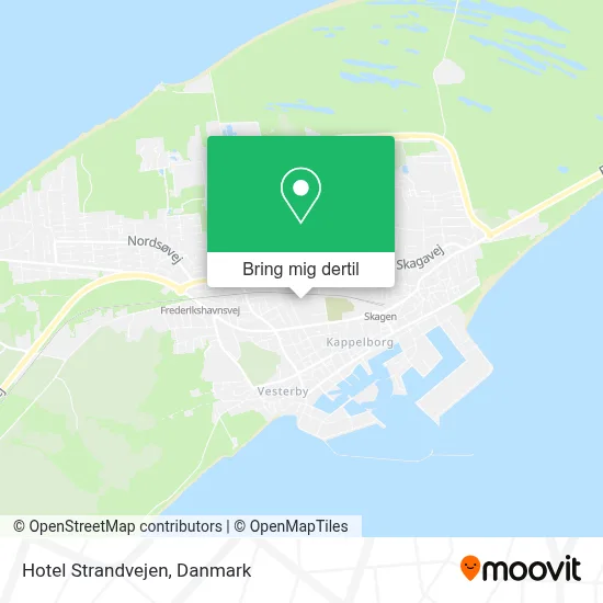 Hotel Strandvejen kort