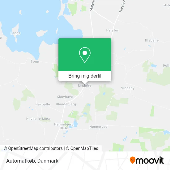 Automatkøb kort