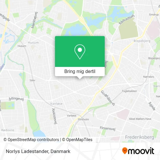 Norlys Ladestander kort