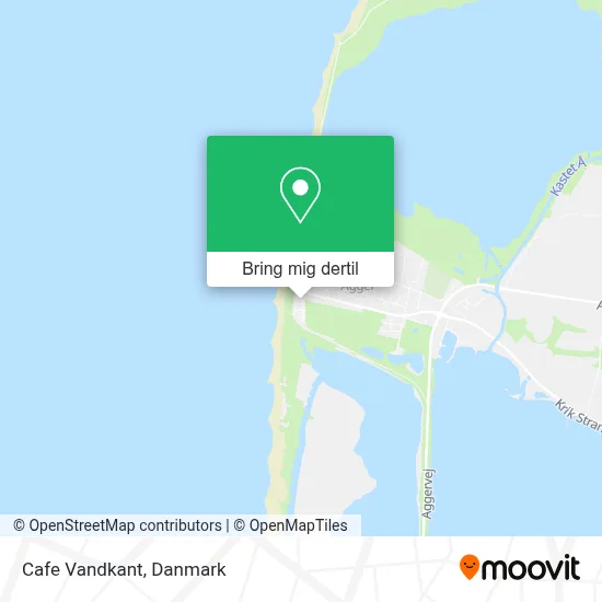 Cafe Vandkant kort