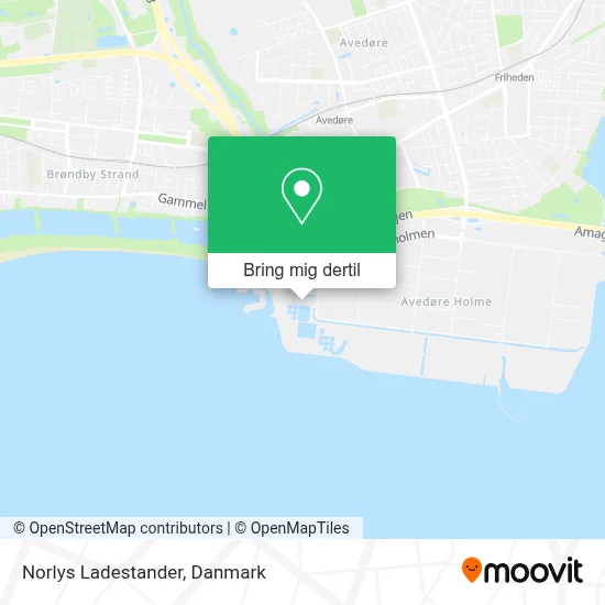 Norlys Ladestander kort
