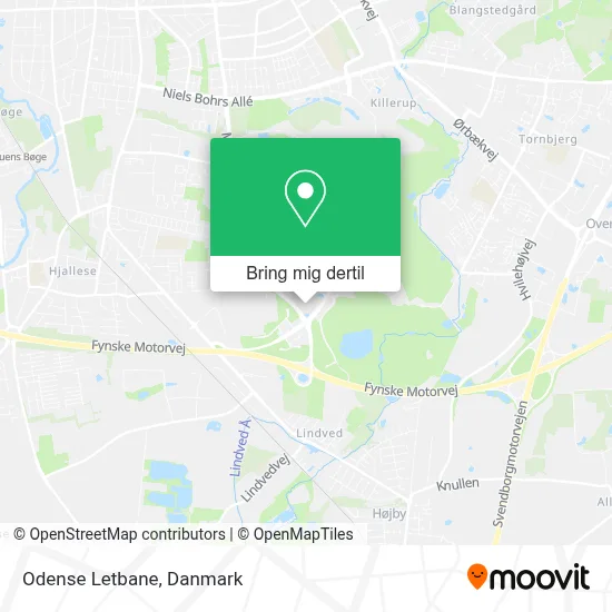 Odense Letbane kort