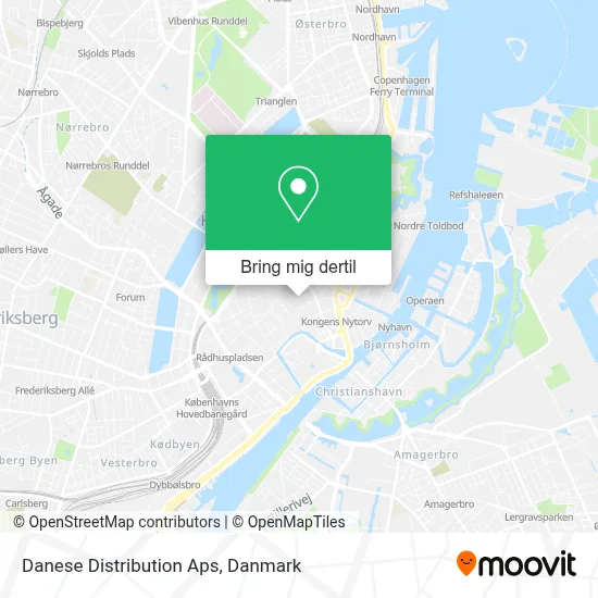 Danese Distribution Aps kort