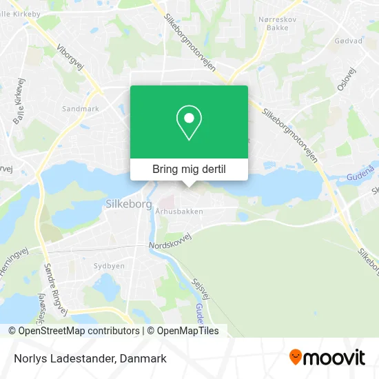 Norlys Ladestander kort