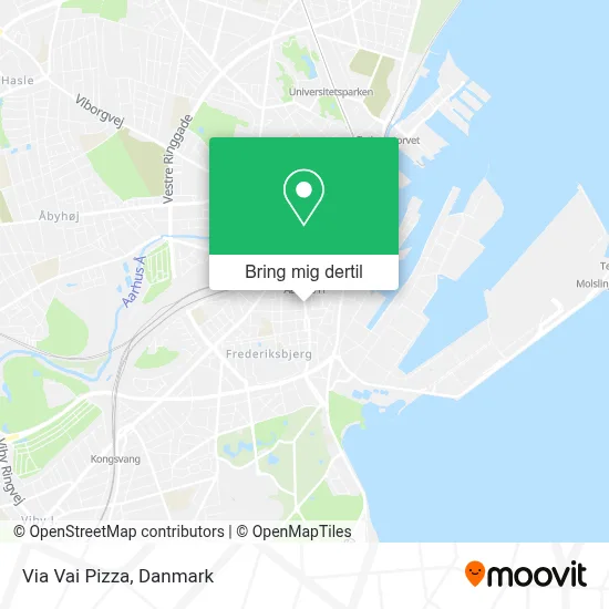 Via Vai Pizza kort