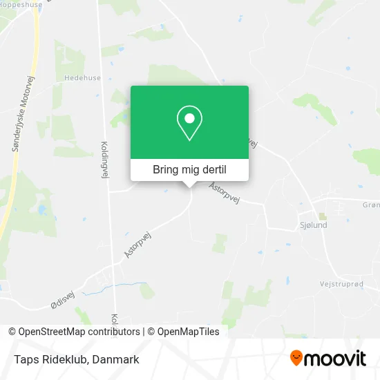 Taps Rideklub kort