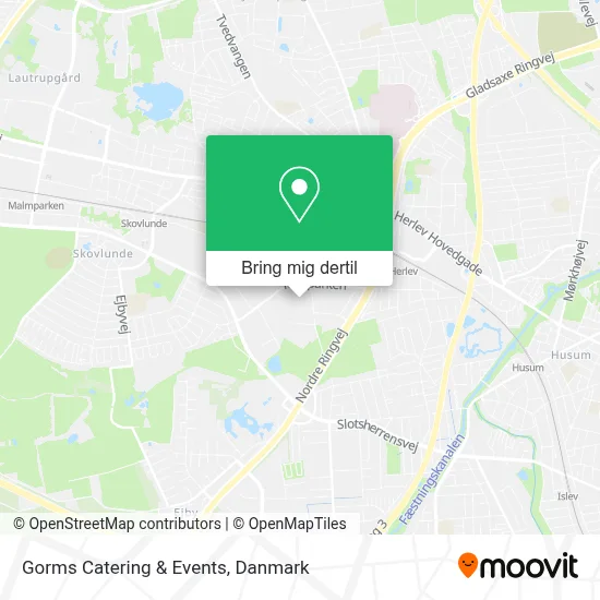 Gorms Catering & Events kort