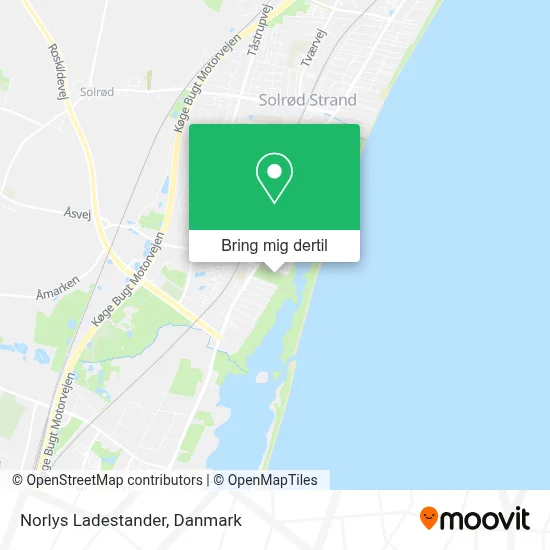Norlys Ladestander kort