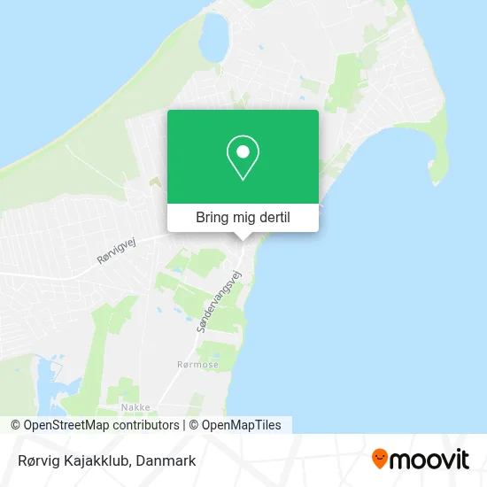 Rørvig Kajakklub kort
