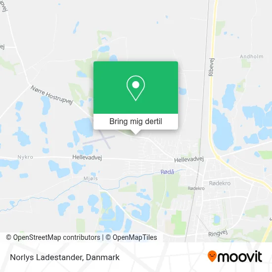 Norlys Ladestander kort
