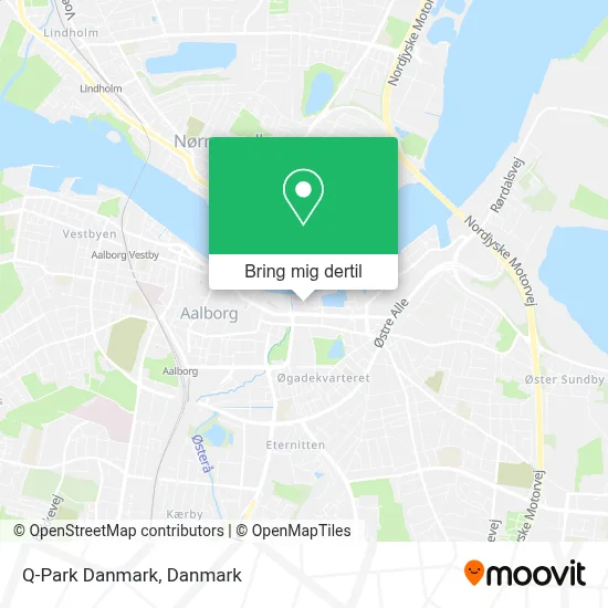 Q-Park Danmark kort