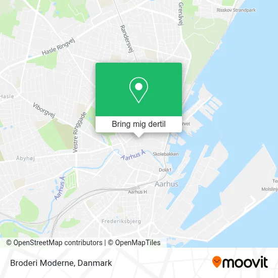 Broderi Moderne kort