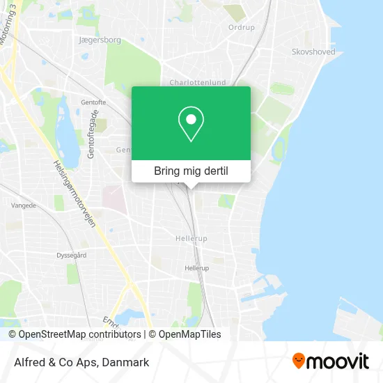 Alfred & Co Aps kort