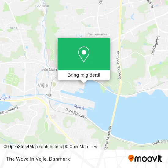 The Wave In Vejle kort