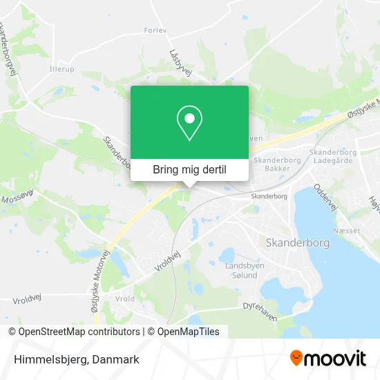 Himmelsbjerg kort