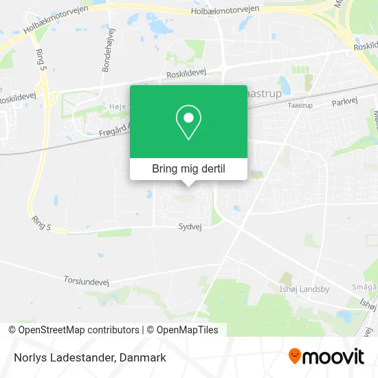 Norlys Ladestander kort