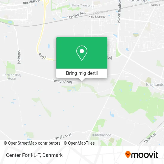 Center For I-L-T kort