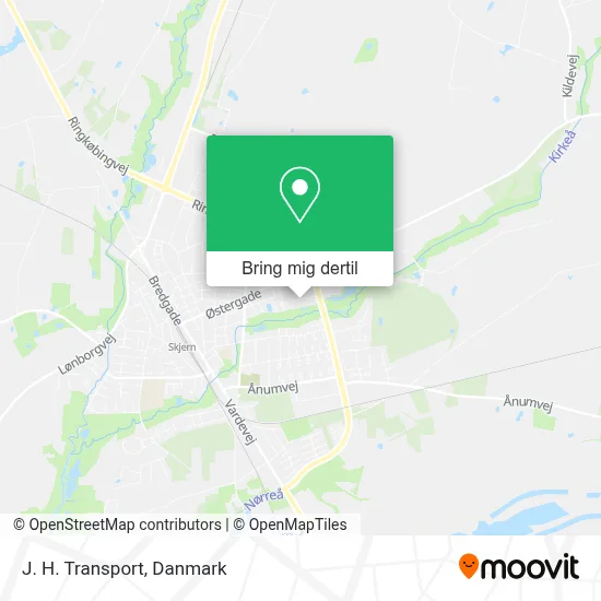 J. H. Transport kort