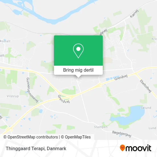 Thinggaard Terapi kort