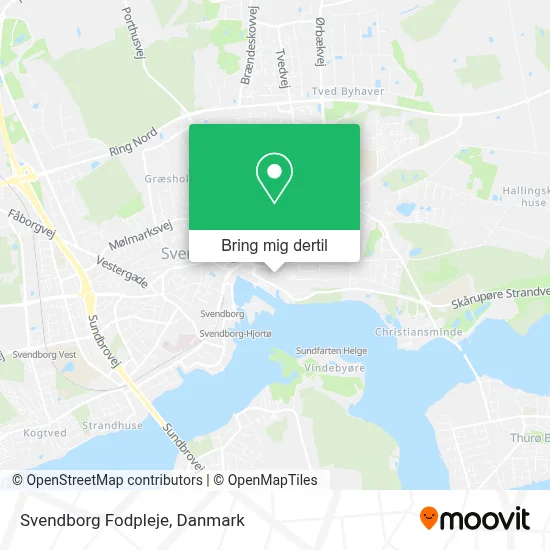 Svendborg Fodpleje kort