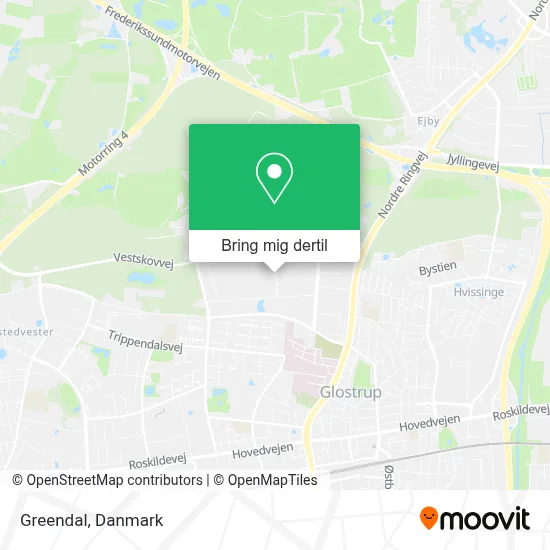 Greendal kort