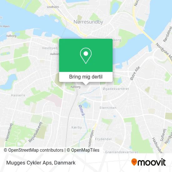 Mugges Cykler Aps kort