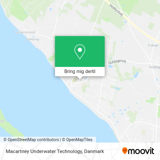 Macartney Underwater Technology kort