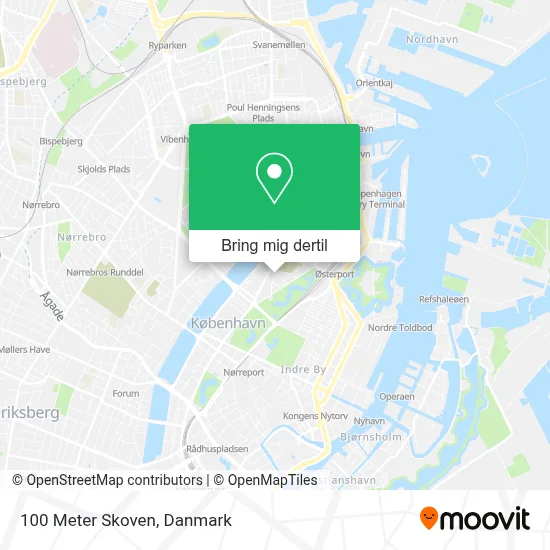 100 Meter Skoven kort